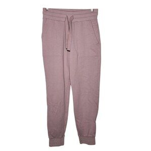 Allsaints Size 4 Pink Drawstring‎ Women's Jogger Sweatpants Stretch